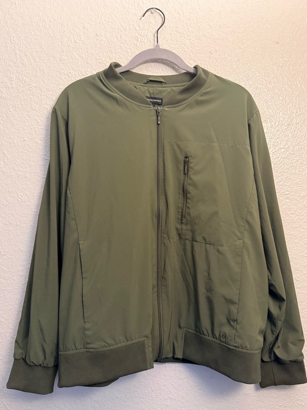 Banana Republic Olive Green Bomber Jacket